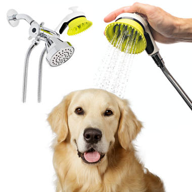 Dog shower shop head for bathtub